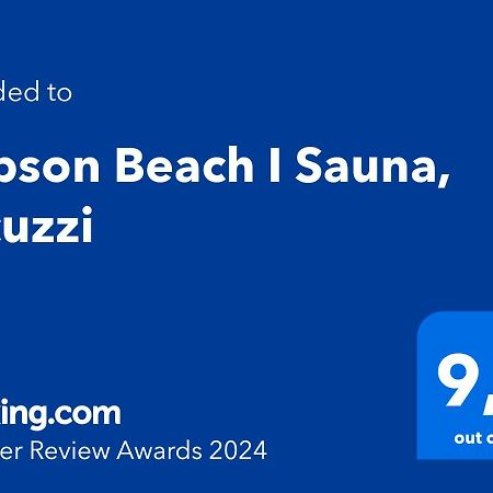 Robson Beach I Sauna, Jacuzzi Miedzywodzie Bagian luar foto
